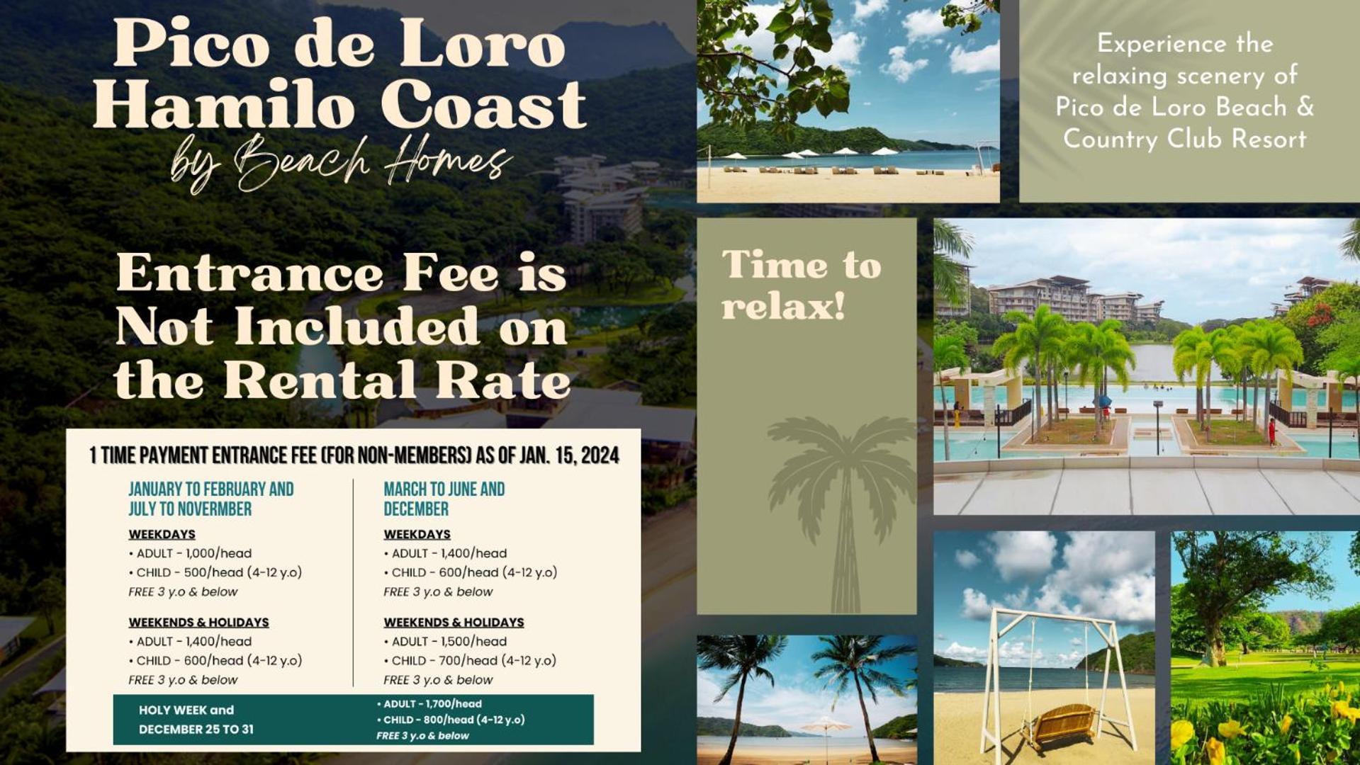 Pico de Loro Hamilo Coast by Beach Homes Nasugbu Exterior foto